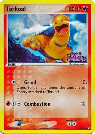 Torkoal (33/110) (Stamped) [EX: Holon Phantoms] | Exor Games New Glasgow