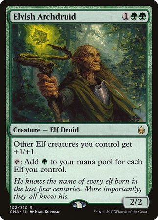 Elvish Archdruid [Commander Anthology] | Exor Games New Glasgow