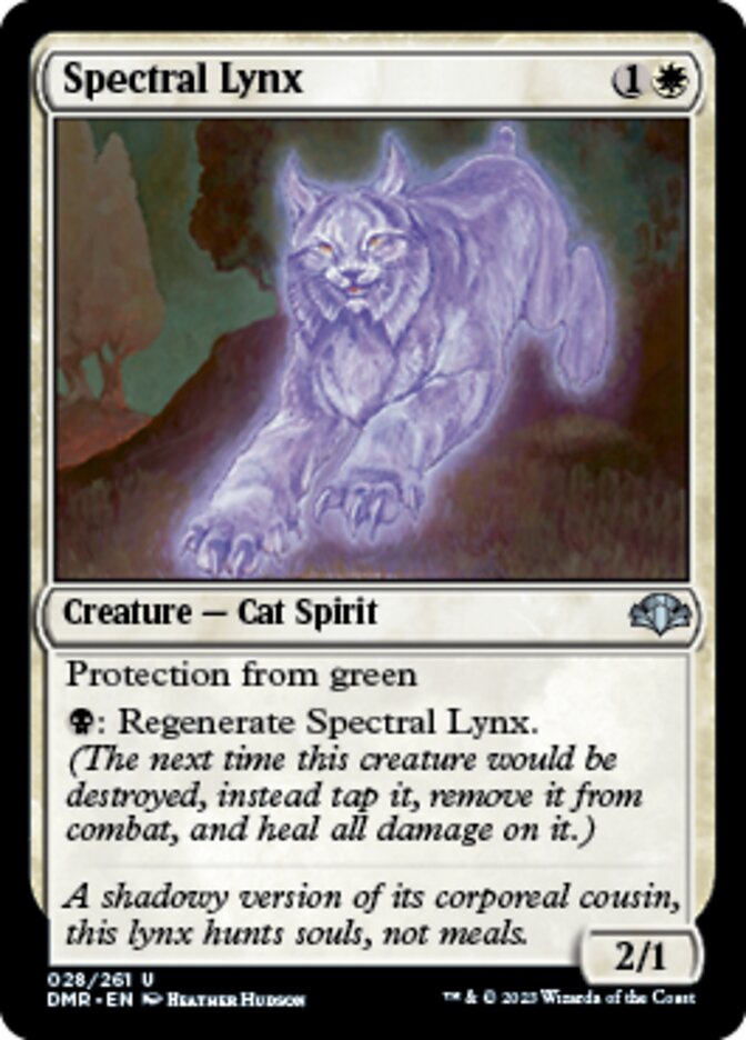 Spectral Lynx [Dominaria Remastered] | Exor Games New Glasgow