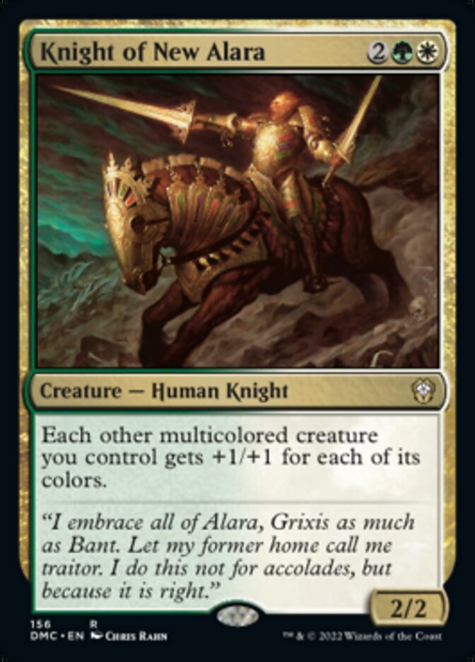 Knight of New Alara [Dominaria United Commander] | Exor Games New Glasgow