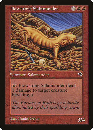 Flowstone Salamander [Tempest] | Exor Games New Glasgow