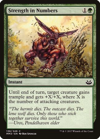 Strength in Numbers [Modern Masters 2017] | Exor Games New Glasgow