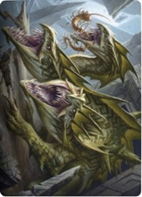 Grakmaw, Skyclave Ravager Art Card [Zendikar Rising Art Series] | Exor Games New Glasgow