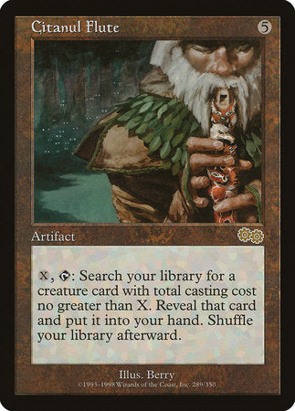 Citanul Flute [Urza's Saga] | Exor Games New Glasgow