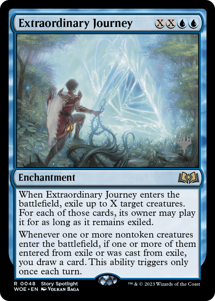 Extraordinary Journey (Promo Pack) [Wilds of Eldraine Promos] | Exor Games New Glasgow