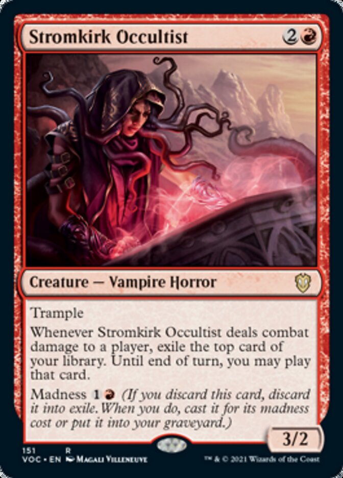 Stromkirk Occultist [Innistrad: Crimson Vow Commander] | Exor Games New Glasgow