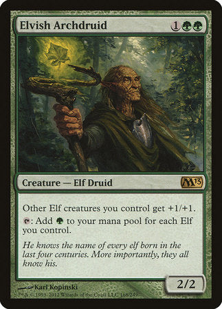 Elvish Archdruid [Magic 2013] | Exor Games New Glasgow