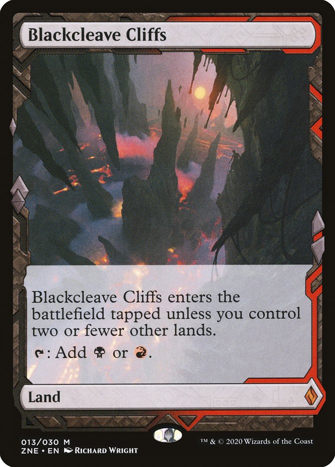 Blackcleave Cliffs [Zendikar Rising Expeditions] | Exor Games New Glasgow