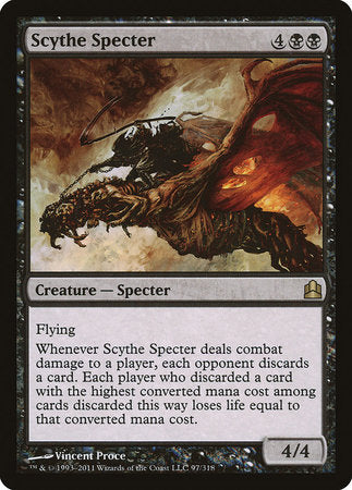 Scythe Specter [Commander 2011] | Exor Games New Glasgow