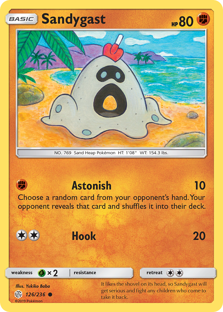 Sandygast (126/236) [Sun & Moon: Cosmic Eclipse] | Exor Games New Glasgow