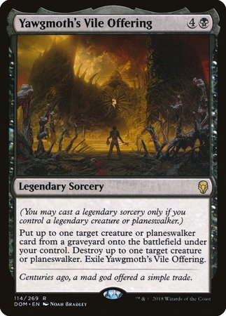 Yawgmoth's Vile Offering [Dominaria] | Exor Games New Glasgow