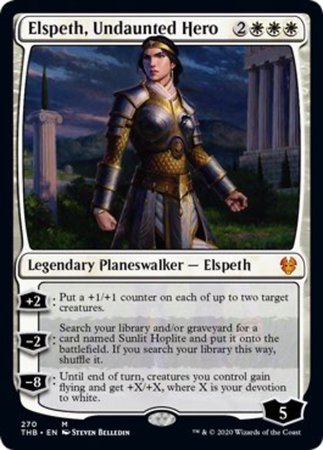 Elspeth, Undaunted Hero [Theros Beyond Death] | Exor Games New Glasgow