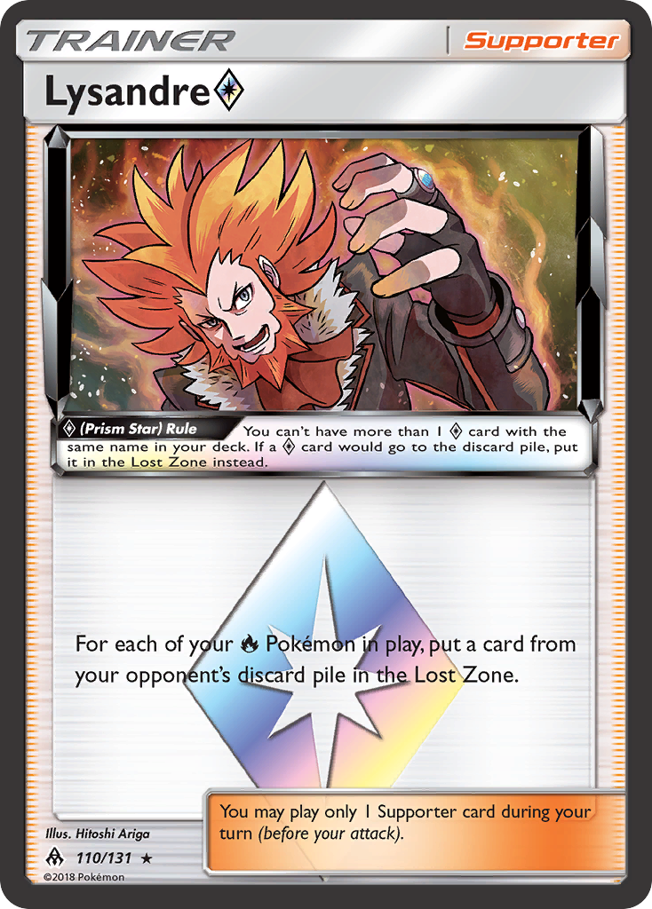 Lysandre (110/131) (Prism Star) [Sun & Moon: Forbidden Light] | Exor Games New Glasgow