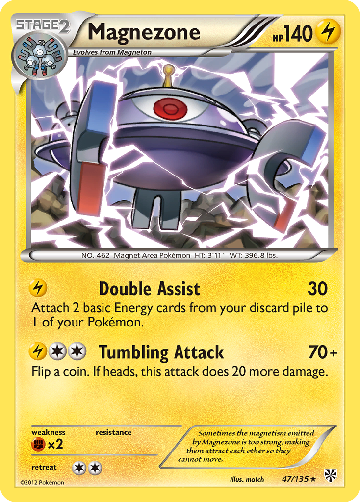 Magnezone (47/135) [Black & White: Plasma Storm] | Exor Games New Glasgow