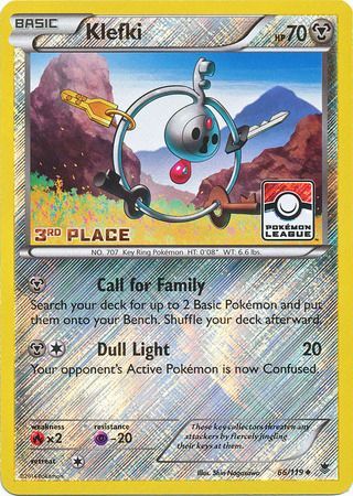 Klefki (66/119) (League Promo 3rd Place) [XY: Phantom Forces] | Exor Games New Glasgow