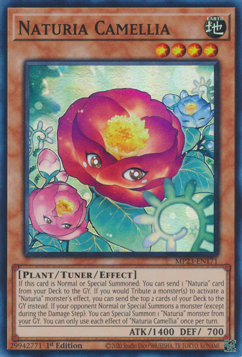 Naturia Camellia [MP23-EN171] Super Rare | Exor Games New Glasgow