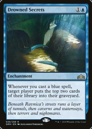 Drowned Secrets [Guilds of Ravnica] | Exor Games New Glasgow