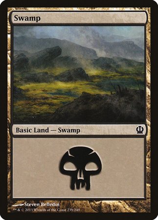 Swamp (239) [Theros] | Exor Games New Glasgow
