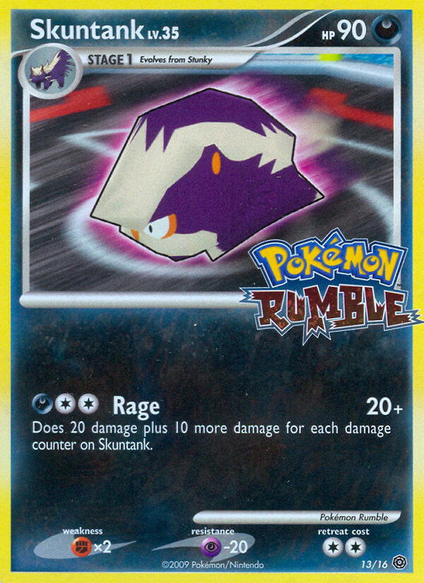 Skuntank (13/16) [Pokémon Rumble] | Exor Games New Glasgow