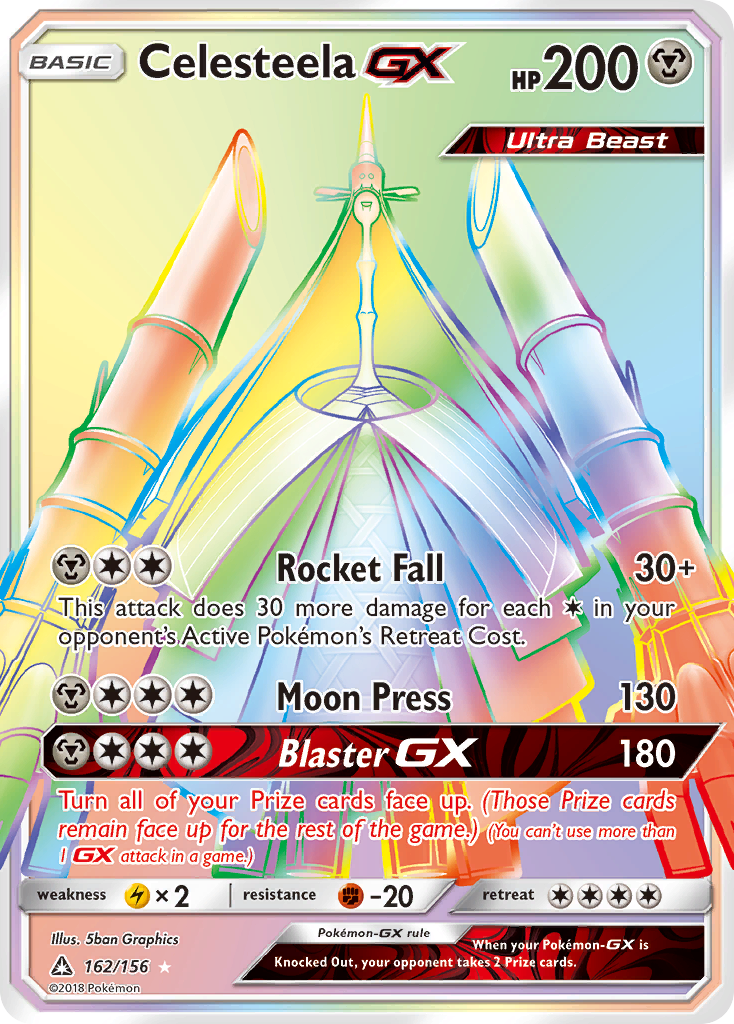 Celesteela GX (162/156) [Sun & Moon: Ultra Prism] | Exor Games New Glasgow