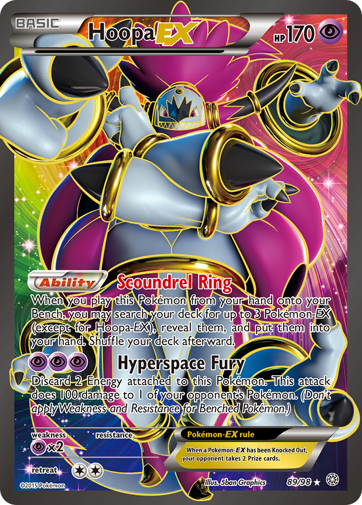 Hoopa EX (89/98) [XY: Ancient Origins] | Exor Games New Glasgow