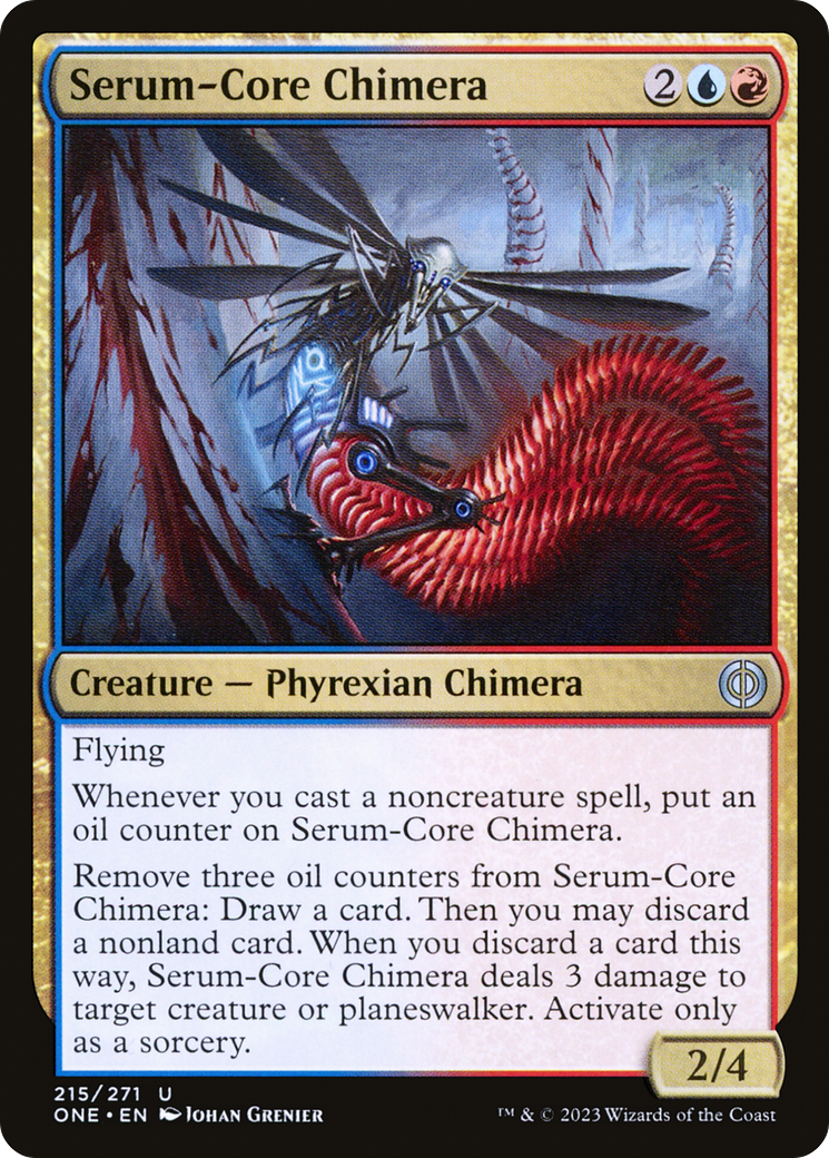 Serum-Core Chimera [Phyrexia: All Will Be One] | Exor Games New Glasgow