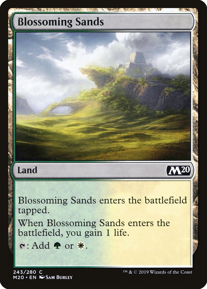 Blossoming Sands [Core Set 2020] | Exor Games New Glasgow