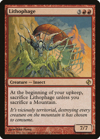 Lithophage [Duel Decks: Venser vs. Koth] | Exor Games New Glasgow