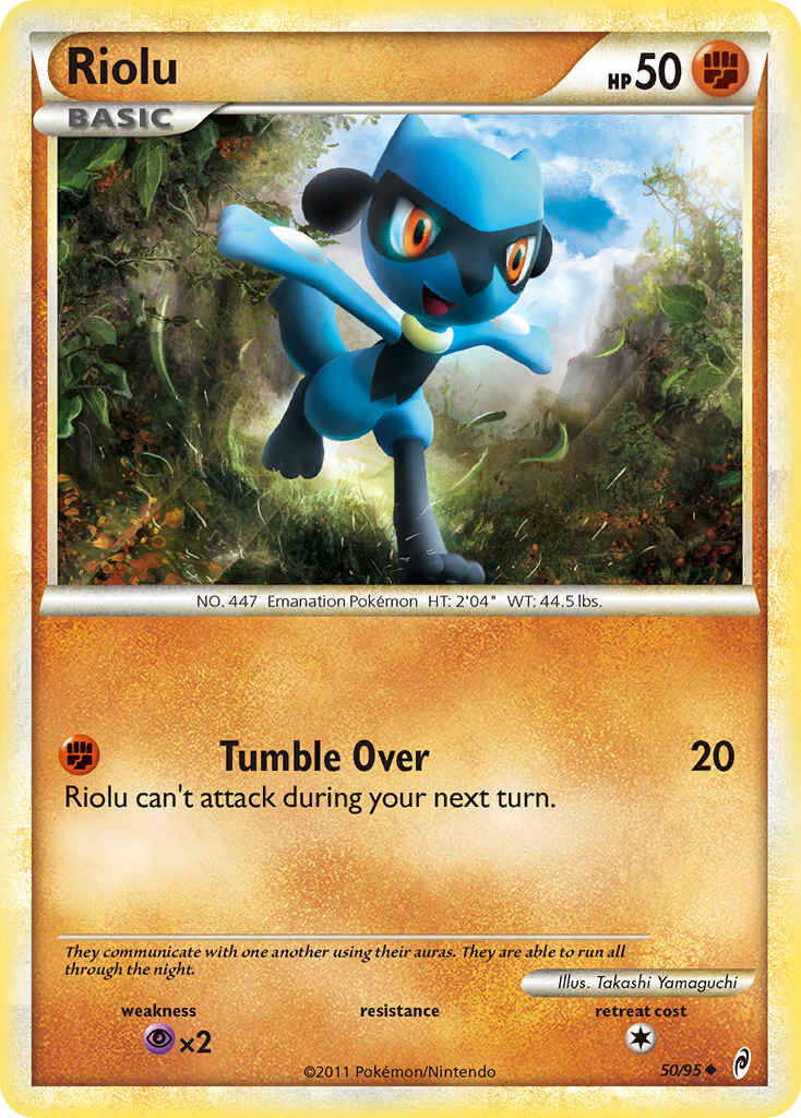 Riolu (50/95) [HeartGold & SoulSilver: Call of Legends] | Exor Games New Glasgow