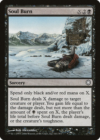 Soul Burn [Coldsnap Theme Decks] | Exor Games New Glasgow