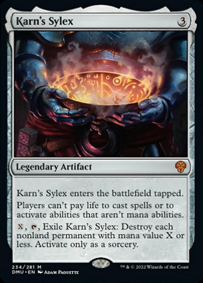 Karn's Sylex [Dominaria United] | Exor Games New Glasgow