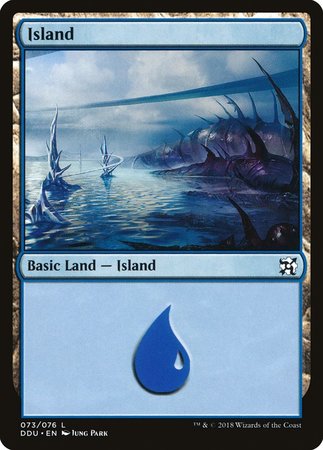 Island (73) [Duel Decks: Elves vs. Inventors] | Exor Games New Glasgow