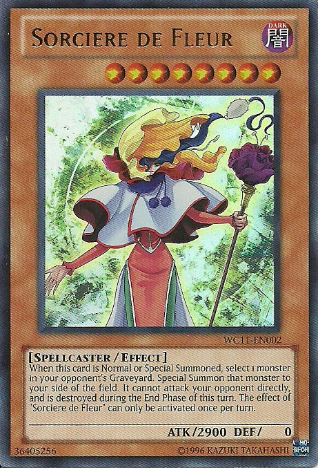 Sorciere de Fleur [WC11-EN002] Ultra Rare | Exor Games New Glasgow