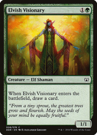 Elvish Visionary [Duel Decks: Nissa vs. Ob Nixilis] | Exor Games New Glasgow