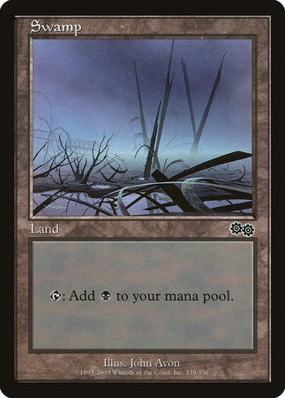 Swamp (339) [Urza's Saga] | Exor Games New Glasgow