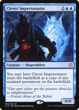 Clever Impersonator [Commander 2019] | Exor Games New Glasgow