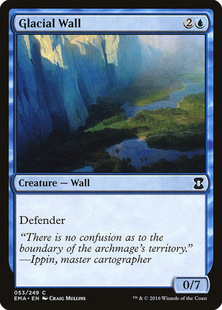 Glacial Wall [Eternal Masters] | Exor Games New Glasgow