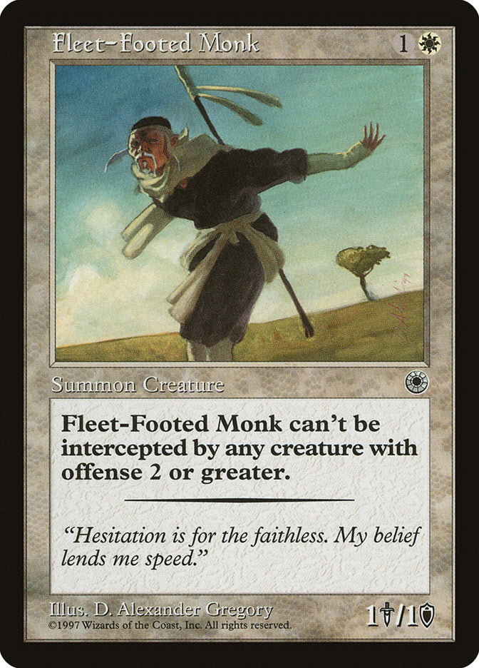 Fleet-Footed Monk [Portal] | Exor Games New Glasgow