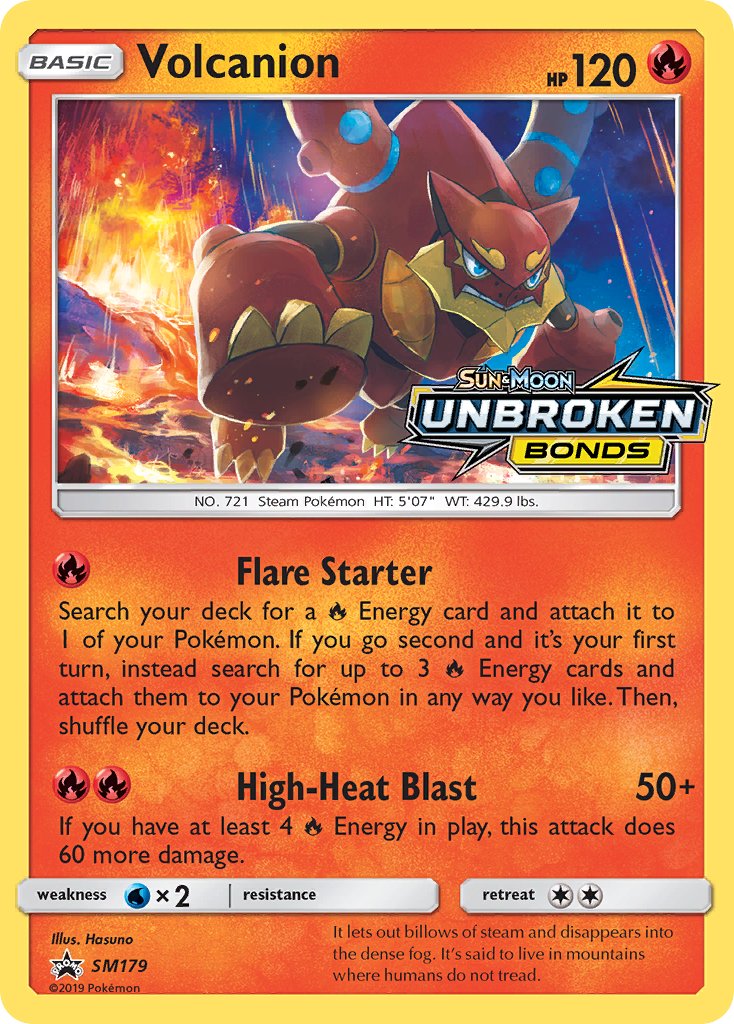 Volcanion (SM179) [Sun & Moon: Black Star Promos] | Exor Games New Glasgow