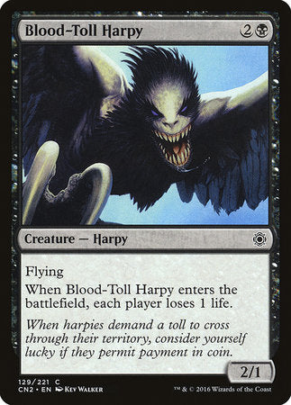 Blood-Toll Harpy [Conspiracy: Take the Crown] | Exor Games New Glasgow