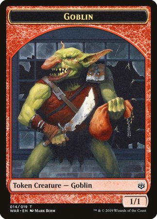 Goblin Token [War of the Spark Tokens] | Exor Games New Glasgow