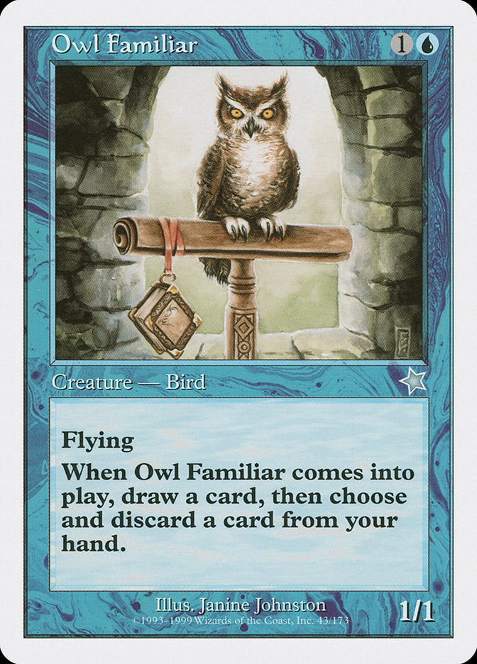 Owl Familiar [Starter 1999] | Exor Games New Glasgow