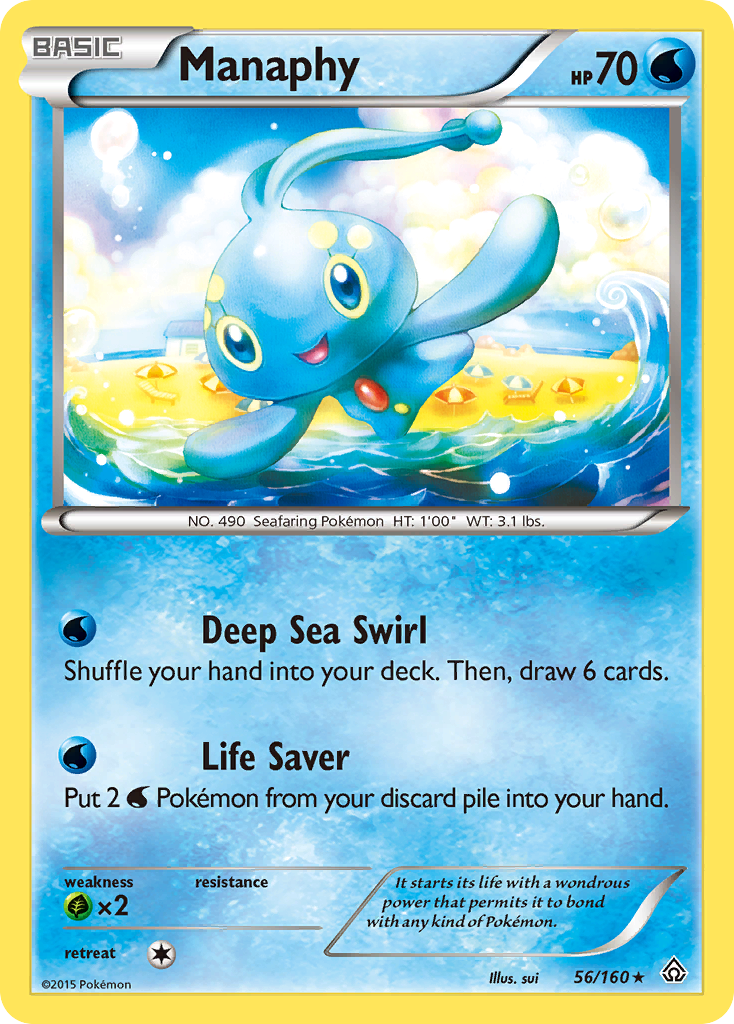 Manaphy (56/160) [XY: Primal Clash] | Exor Games New Glasgow