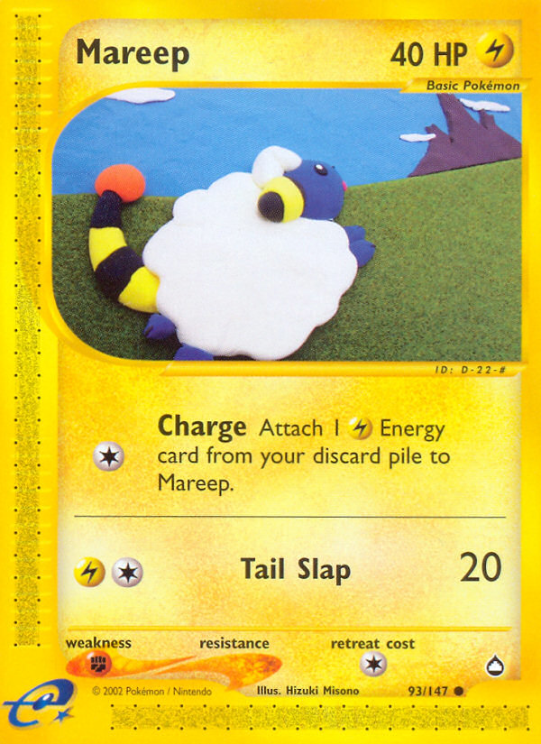 Mareep (93/147) [Aquapolis] | Exor Games New Glasgow