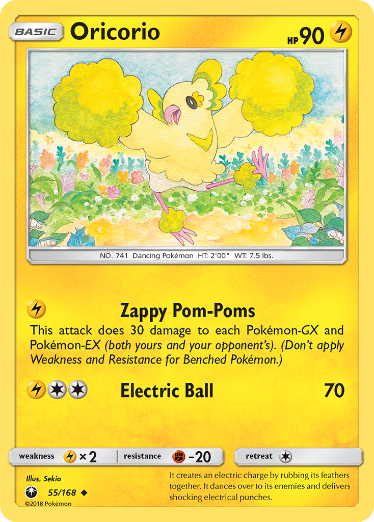 Oricorio (55/168) [Sun & Moon: Celestial Storm] | Exor Games New Glasgow