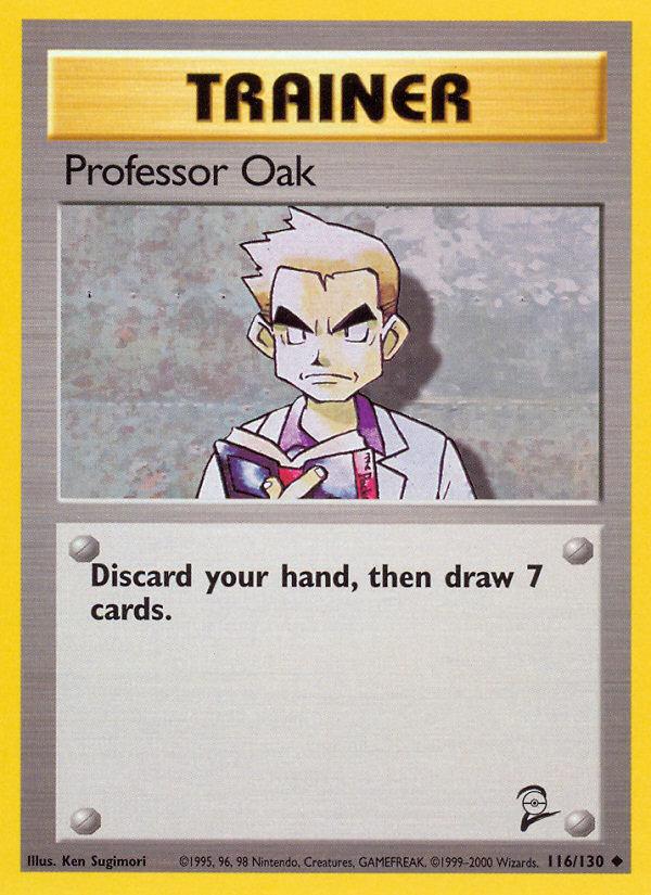 Professor Oak (116/130) [Base Set 2] | Exor Games New Glasgow