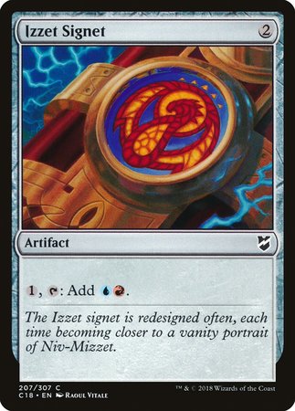 Izzet Signet [Commander 2018] | Exor Games New Glasgow