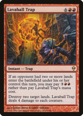 Lavaball Trap [Zendikar] | Exor Games New Glasgow