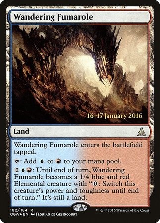 Wandering Fumarole [Oath of the Gatewatch Promos] | Exor Games New Glasgow