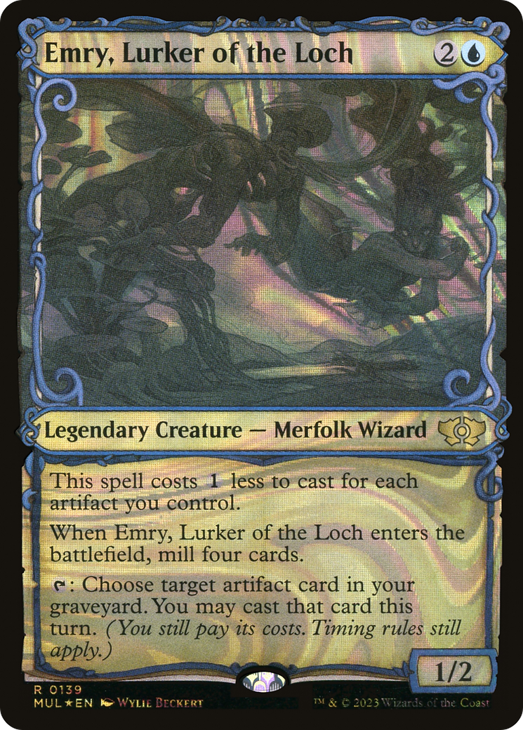 Emry, Lurker of the Loch (Halo Foil) [Multiverse Legends] | Exor Games New Glasgow